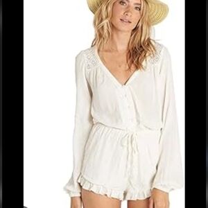 NWT Billabong "Brandy Lee" Romper, L